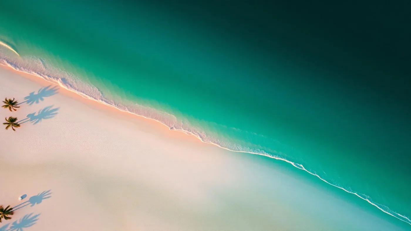 Aerial view of the Florida Treasure Coast